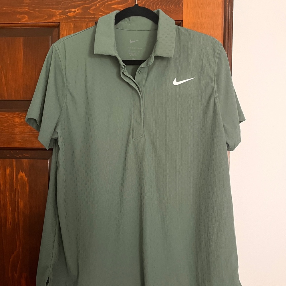 Nike Green Performance Polo Shirt